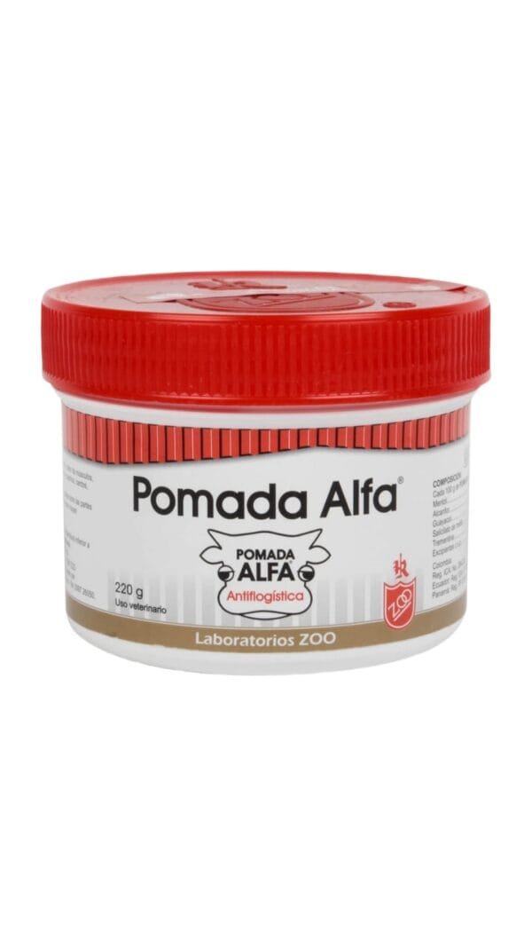POMADA ALFA 100% COLOMBIANA 220G
