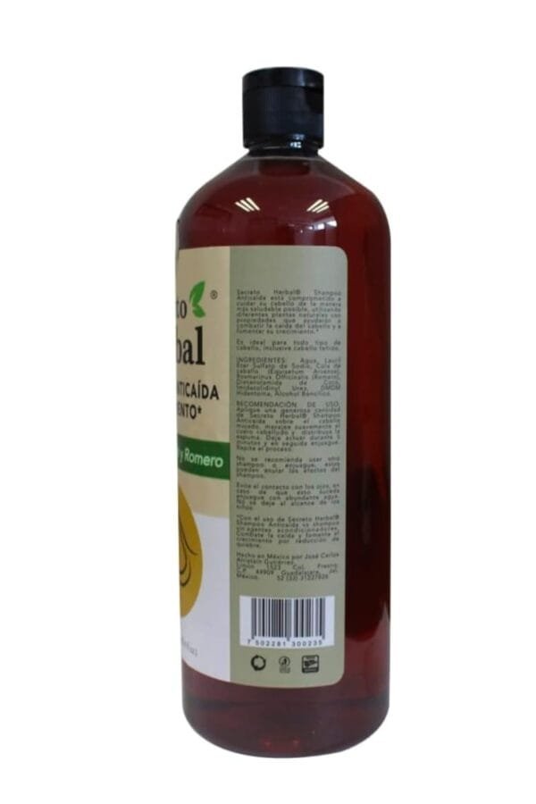 SHAMPOO SECRETO HERBAL 100%MEXICANO - Image 2