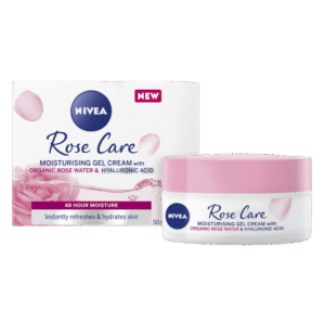 NIVEA - Crema Hidratante en Gel con Agua de Rosas