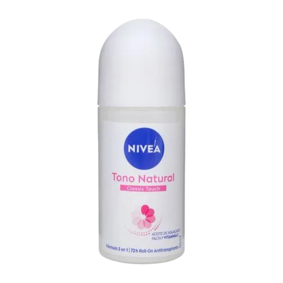 NIVEA – Tono Natural Classic Touch Roll on