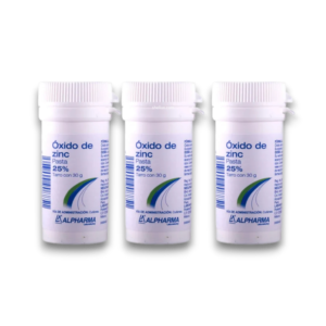 Alpharma Oxido de Zinc – 3 Pack Made in Mexico