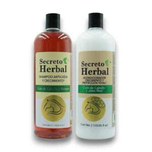 Secreto Herbal Kit – Shampoo & Acondicionador Cola de Caballo