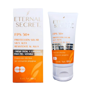 Eternal Secret l Protector Solar Facial y Corporal SPF 50+