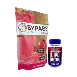 Duo Lipo Ultra + Malteada de Fresa Bypass