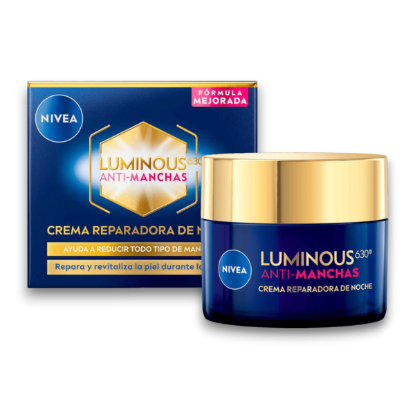 Nivea Luminous 630 Crema Reparadora de Noche – 50 ml