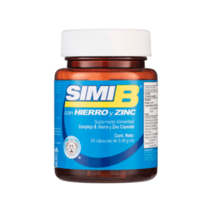 SimiB Vitamins with Iron & Zinc – 60 Capsules