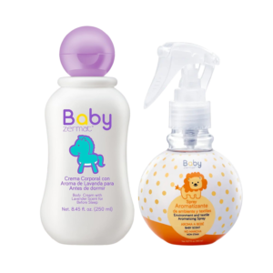 Baby Zermat Duo: Aromatizante de Ambiente y Crema Lavanda