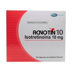 ACNOTIN 10 — 30 Cápsulas 10mg