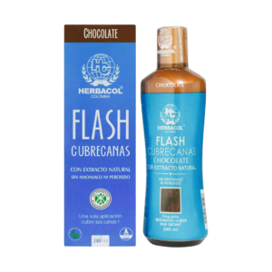 Herbacol Flash l Cubre Canas Chocolate 240 ml