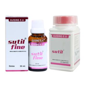 Sutilfine Kit – 30 Capsules + 30 ml Dropper