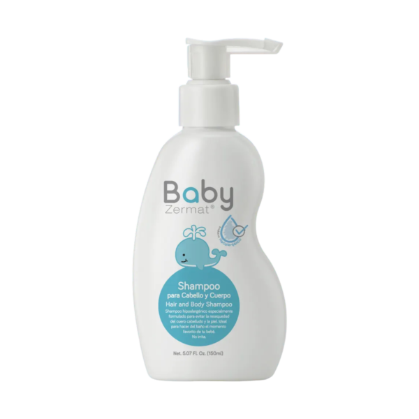 Baby Zermat – Shampoo Para Cabello y Cuerpo – 150 ml