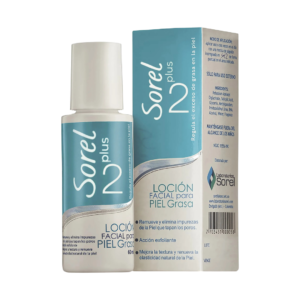 Sorel Plus 2 – Loción Facial Aclarante - Piel Grasa – 60 ml
