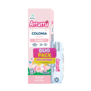 Arrurrú – Colonia para Bebé l Rosa 120 ml + Jabón