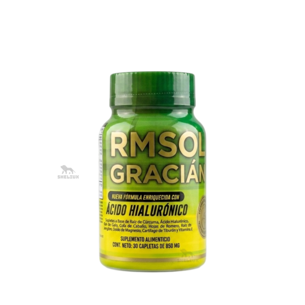 RMSOL Gracián – Cúrcuma + Ácido Hialurónico (30 capletas)