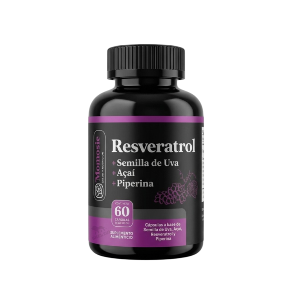 Resveratrol – Suplemento Alimenticio 60 caps