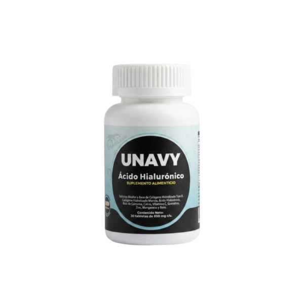 UNAVY Ácido Hialurónico 30 tabletas