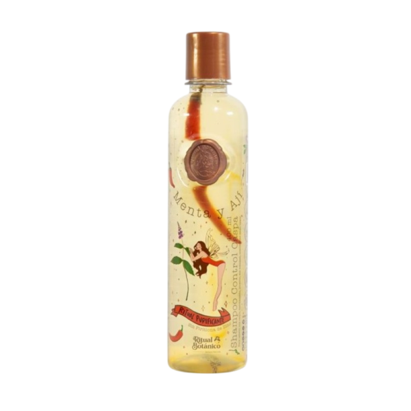 Origen Botanico Shampoo Menta y Ají Limpieza Profunda