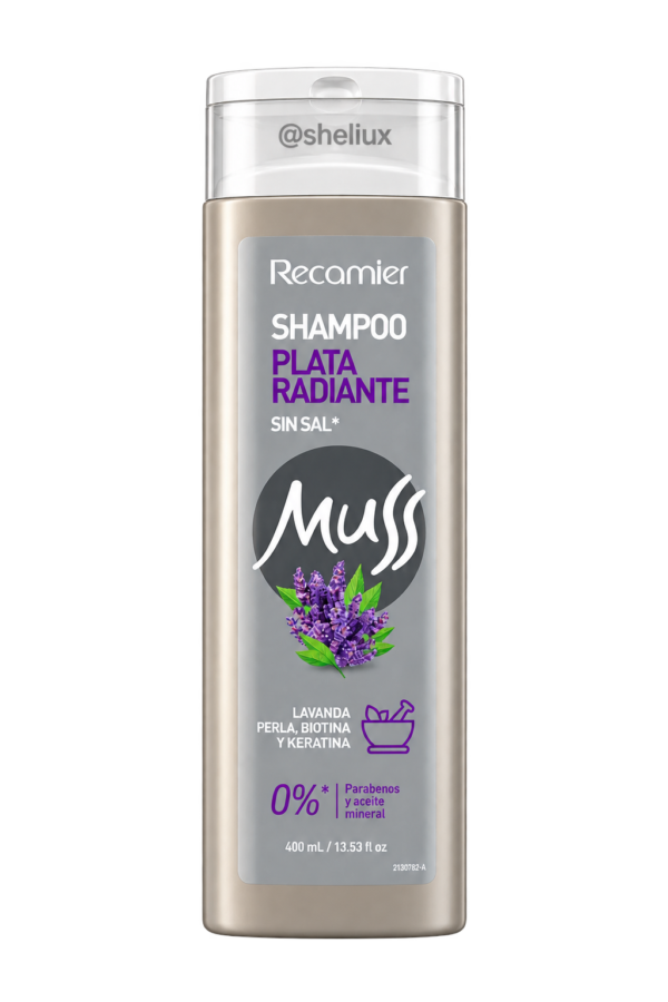 Muss Shampoo Plata Radiante